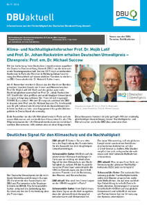 DBU aktuell Nr. 09, 2015
