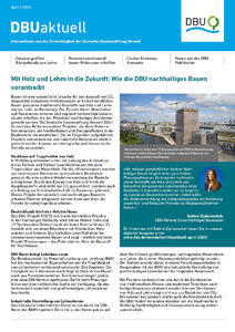 DBU aktuell April 2025