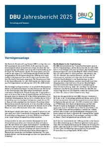 DBU Jahresbericht 2025