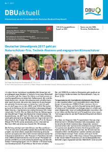 DBU aktuell Nr. 07, 2017