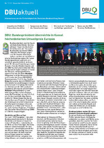 DBUaktuell November/Dezember 2014