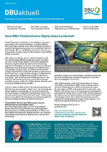 DBU aktuell Februar 2026