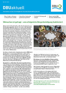 DBU aktuell Nr. 2, 2022