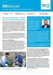 DBU aktuell Nr. 10, 2017