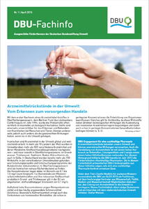 DBU-Fachinfo - Arzneimittelrückstände in der Umwelt