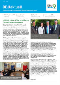DBU aktuell Nr. 6, 2016