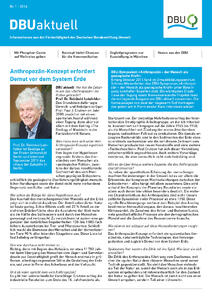 DBU aktuell Nr. 1, 2016