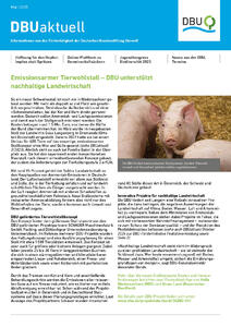 DBU aktuell Mai 2025