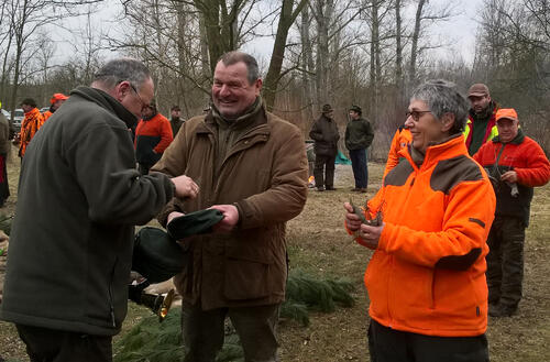 Nach der Jagd, Goitzsche. © Bundesforstbetrieb Mittelelbe