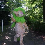 Graslöwe trifft Bundespräsidenten 