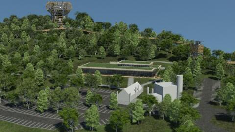  Naturerbe Zentrum Rügen mit dem Baumwipfelpfad 