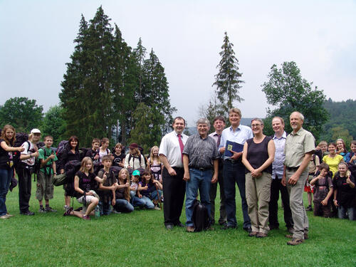 Bewilligungsübergabe Waldranger &copy; Nationalpark Kellerwald-Edersee