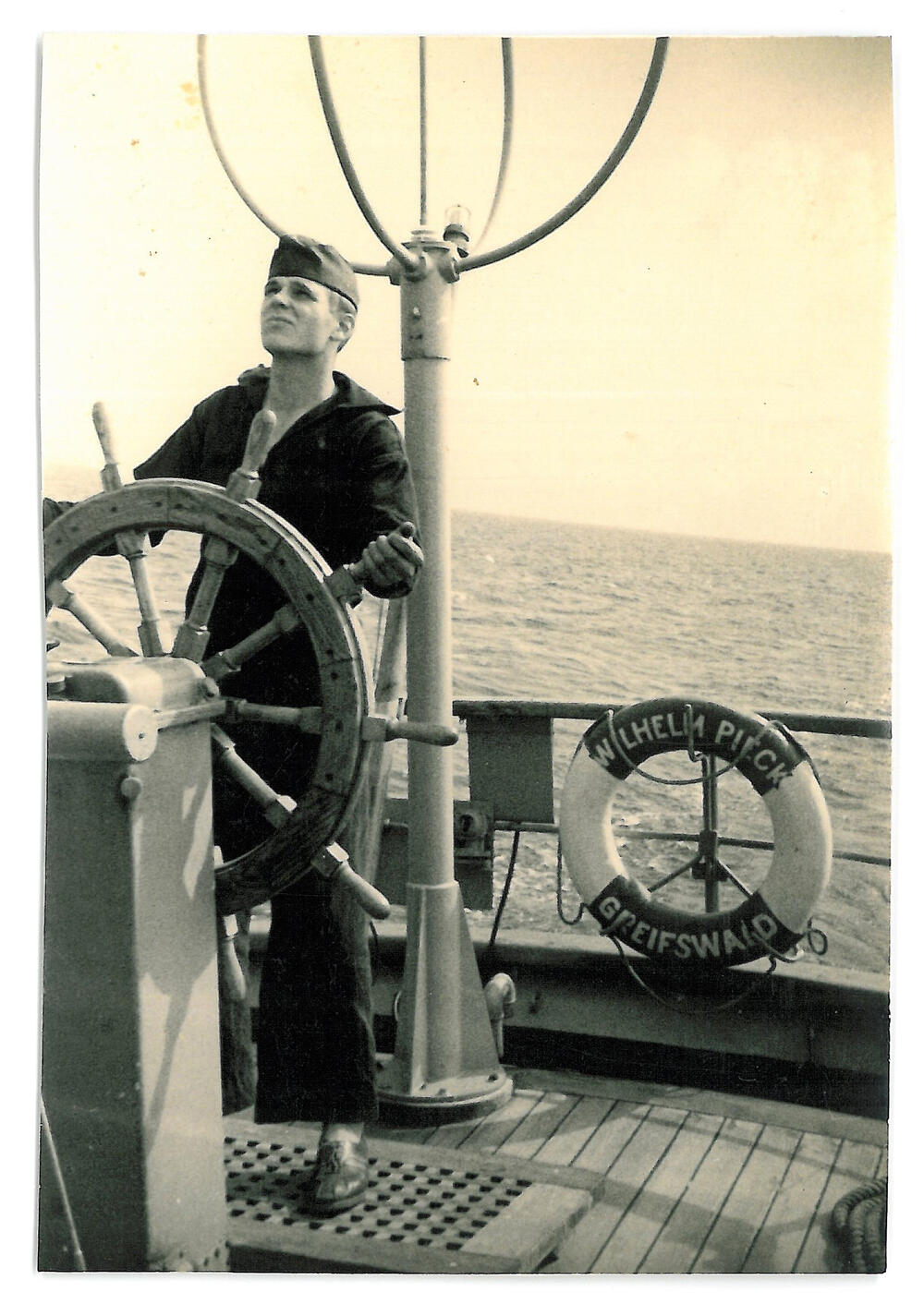 Friedrich Mewis auf der W. Pieck 1960 © Friedrich Mewis