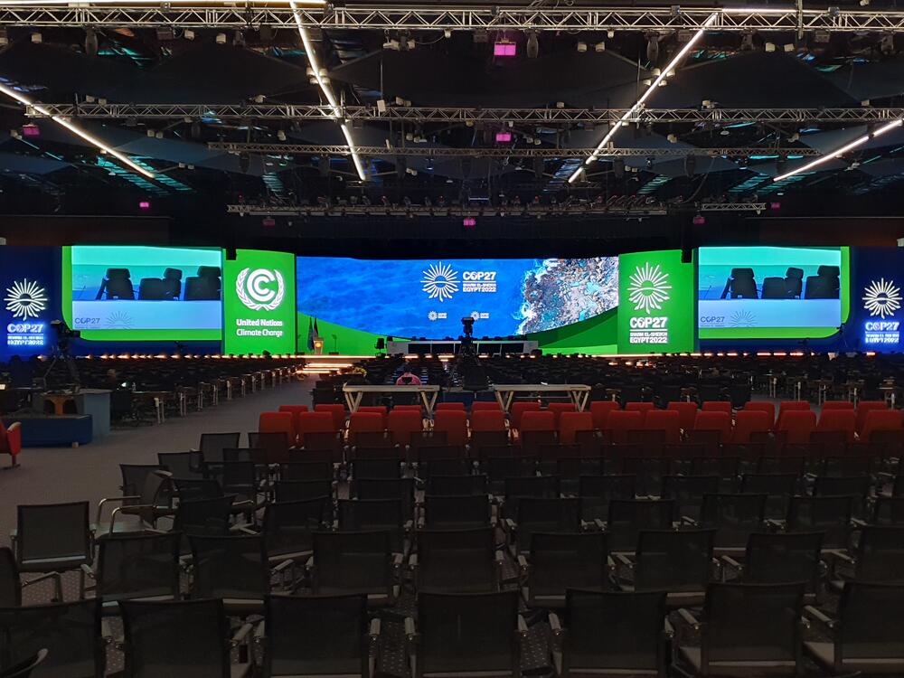 Impressionen von der COP27 © DBU