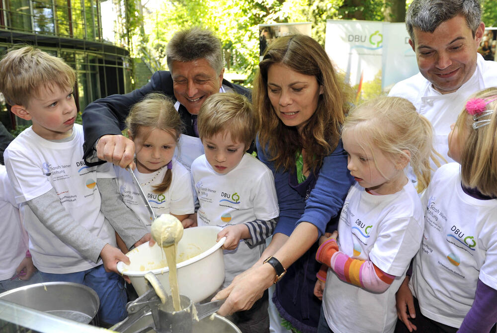 Wiener, Spätzle © DBU/Hermann Pentermann