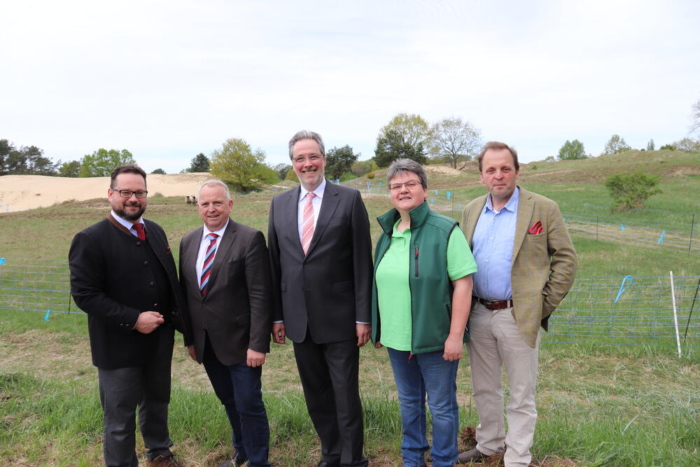 Preisverleihung UN Dekade Ueckermünder Heide © DBU Naturerbe