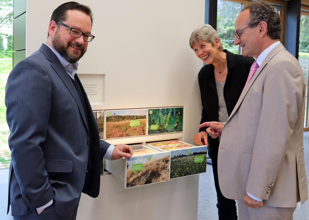 Naturerbeexponat Bonde Dittrich Belting © Milch/DBU