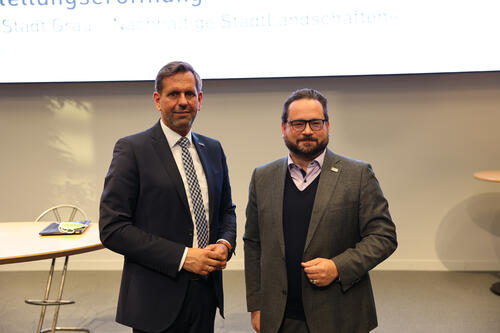 Ausstellung „Grün Stadt Grau“  © Matthias Keilholz/DBU