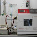 Set up Mikrowelle bei Mikrotechnik 