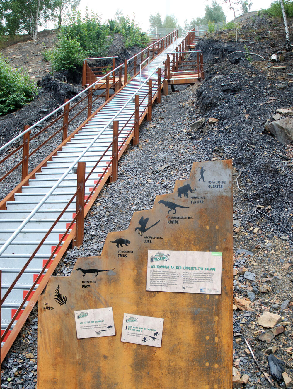 Piesberg Südstieg &copy; Heinz Hesse