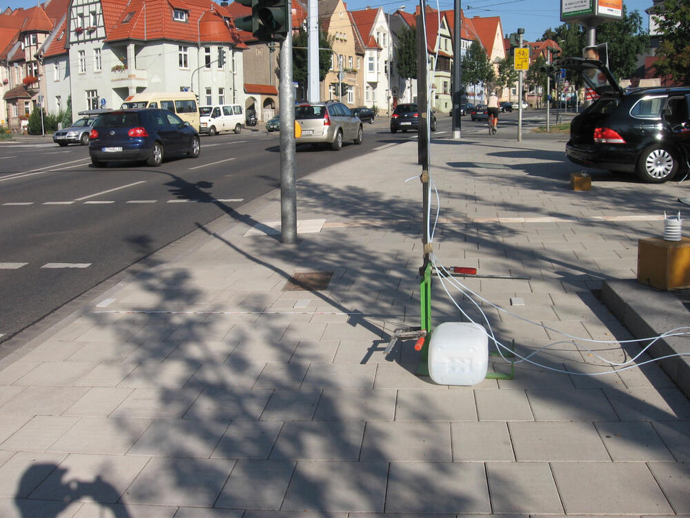 Erfurt Gothaer Platz - A testground for the new paving stones  