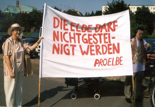 Kampf für eine naturnahe Elbe 