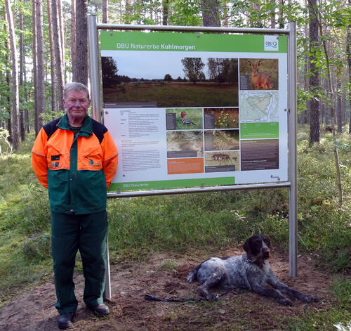 Infotafeln Kuhlmorgen © Bundesforstbetrieb Vorpommern-Strelitz