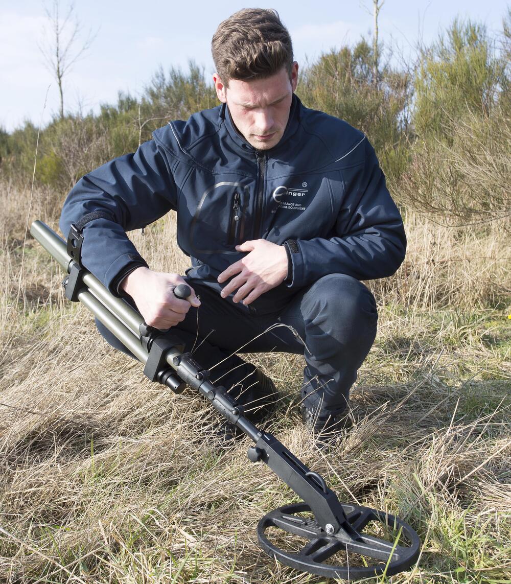 Sondierung auf DBU-Naturerbefläche Stegskopf © Guido Schiefer
