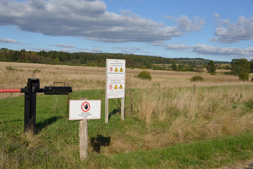 Stegskopf Warnhinweis &copy; Thomas Stephan 