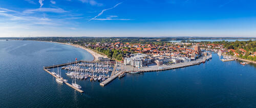 Eckernförder Bucht © Eckernförde Touristik & Marketing GmbH; Fotograf: Luftbildservice Bernot