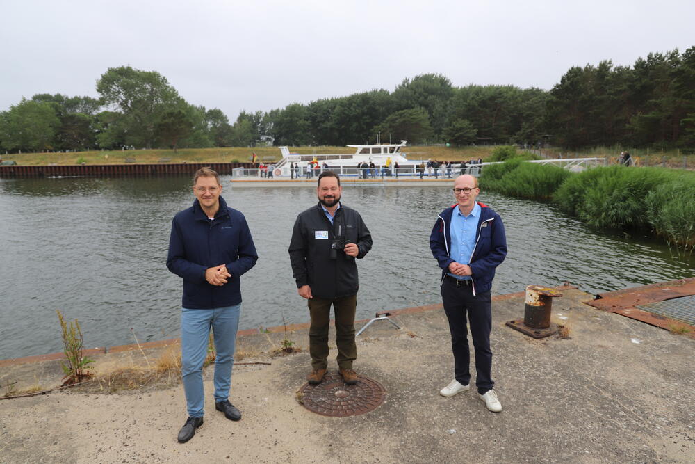 Bonde, Dahlemann und Neumann auf Ruden © Christian Wingrove-Rogers