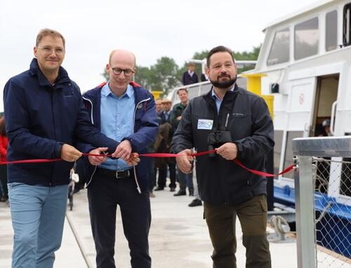 Hafeneinweihung Ruden © Christian Wingrove-Rogers