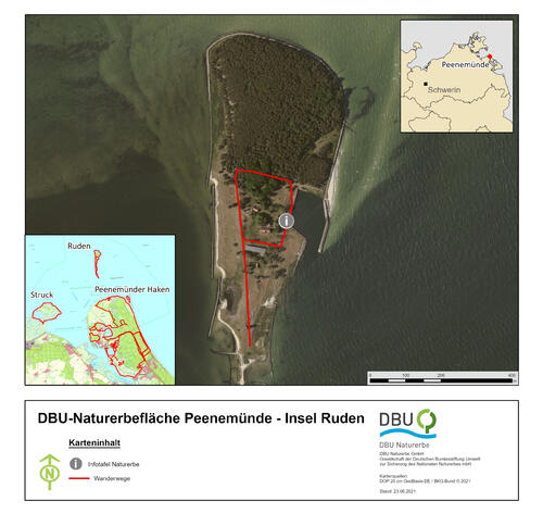 Pressekarte Ruden © DBU Naturerbe