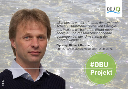 Statement von Hinnerk Bormann, CUTEC Forschungszentrum © Deutsche Bundesstiftung Umwelt