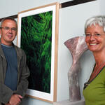 Vernissage und Ausstellung still.: Manfred Pollert und Gabriele Hagenhoff 