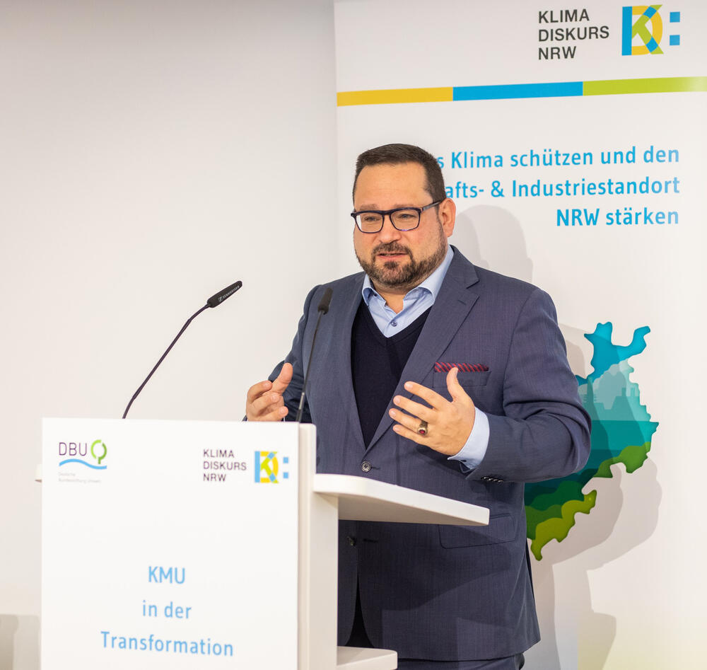 KlimaDiskurs.NRW - DBU-Generalsekretär Alexander Bonde © Alexandra Kowitzke