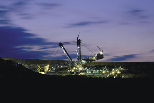 Braunkohletagebau  © RWE Bilddatenbank
