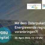 Energiewende regional voranbringen 