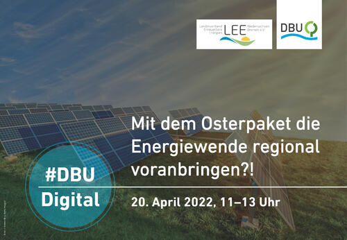 Energiewende regional voranbringen 