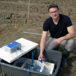 Saugkerzenanlage zur Gewinnung von Sickerwasser  &copy; Dr. Christian Böhm/BTU