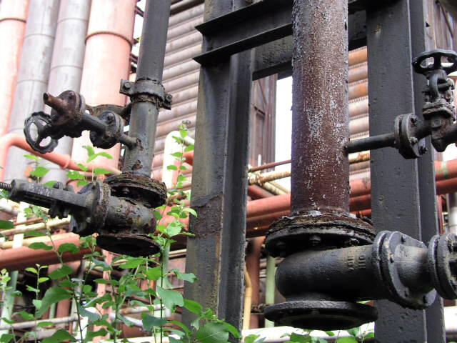 Rohrsystem der Kokerei &copy; Kornelius Goetz