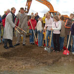 Erster Spatenstich Schunter 