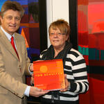 5000. Besucherin Ton Schulten Ausstellung 