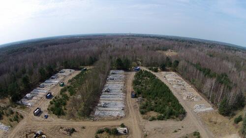 Rückbau Fahrzeughallen Roßlauer Elbauen © Florian Bittner