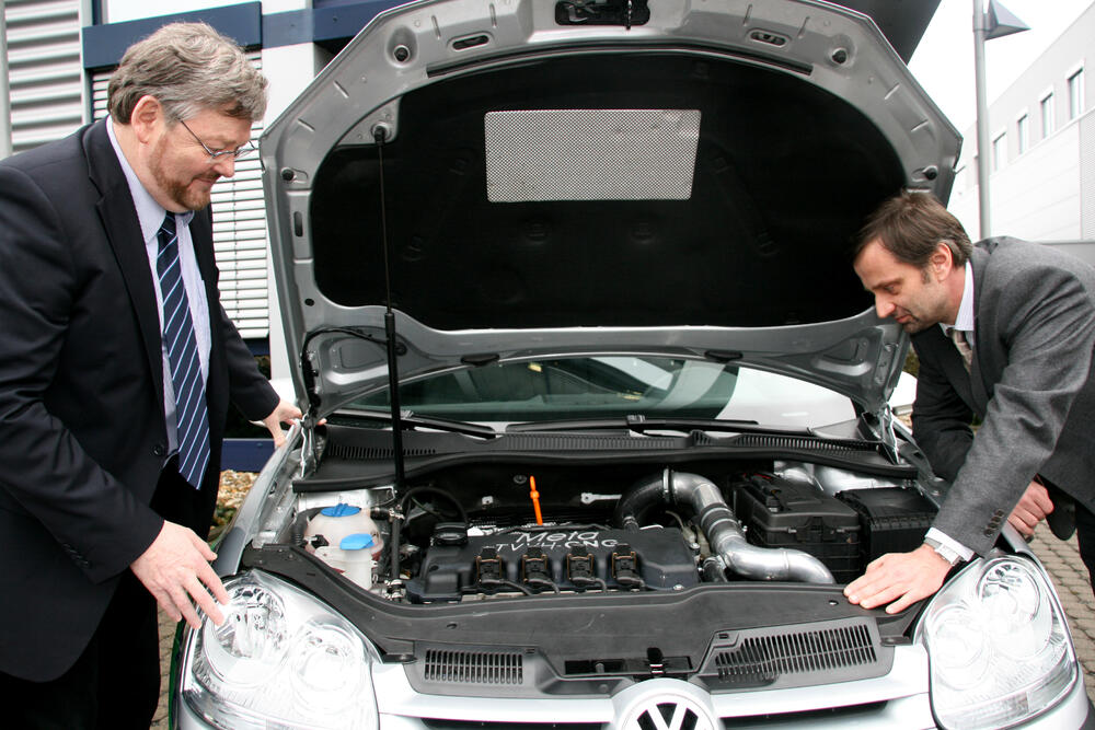 Meta-Geschäftsführer Dr.-Ing. Joachim Reinicke-Murmann und Dr. Peter Kreuter 