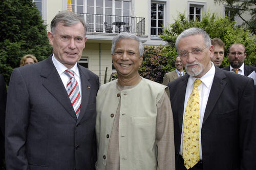 Woche der Umwelt 2007: Köhler, Junus, Weinzierl 