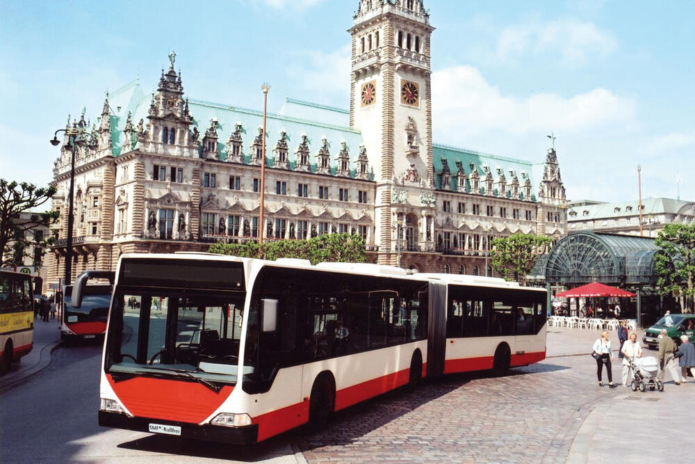 Bus in Hamburg 