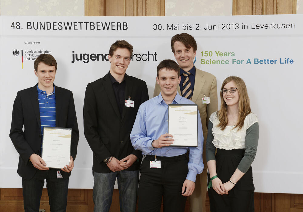 Preisträgern des DBU-Sonderpreises 2013 