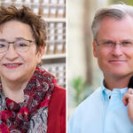 Die Bodenwissenschaftlerin Prof. Dr. Ingrid Kögel-Knabner und der Unternehmer Reinhard Schneider teilen sich in diesem Jahr den Deutschen Umweltpreis der DBU. © Andreas Heddergott/TU München und Herbert Piel/P!ELmedia