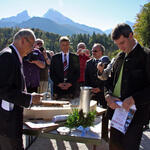 Bewilligungsübergabe Nationalpark Berchtesgaden &copy; Nationalparkverwaltung Berchtesgaden
